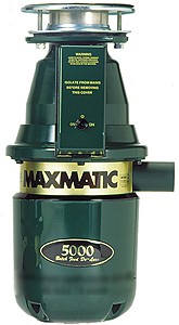 Maxmatic 5000 Deluxe Batch & Continuous Feed  Waste Disposal Unit.