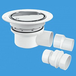 McAlpine Gullies 50mm Shower Trap Gully (Two Piece).