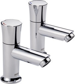 Mira Discovery Basin Taps (Pair, Chrome).