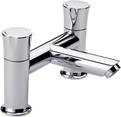 Mira Discovery Deck Mounted Bath Filler Tap (Chrome).