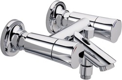 Mira Discovery Wall Mounted Bath Shower Mixer Tap (Chrome).