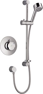 Mira Discovery Concealed Thermostatic Shower Valve With Shower Kit (Chrome).