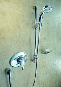 Mira Combiflow Concealed Shower Valve with Slide Rail.