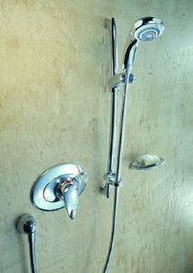 Mira Combiflow Concealed Shower Valve with Slide Rail.