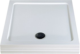 MX Trays Easy Plumb Low Profile Square Shower Tray. 800x800x40mm.