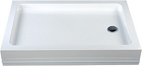 MX Trays Acrylic Capped Rectangular Shower Tray. Easy Plumb. 1200x900mm.