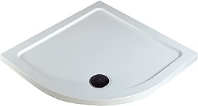 MX Trays Acrylic Capped Low Profile Quad Shower Tray. 800x800x40mm.