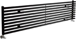 Crown Radiators Cypress 5527 BTU Radiator (Black). 1800x405mm.