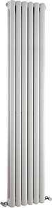 Crown Radiators Peony Double Radiator. 6702 BTU (White). 1800mm Tall.