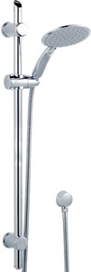 Crown Showers Slide Rail Kit (Chrome).