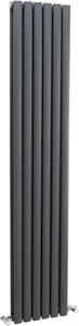 Crown Radiators Ricochet Vertical Radiator (Anthracite). 354x1750mm.