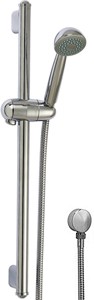 Crown Showers Slide Rail Kit With Wall Outlet, Handset & Hose (Chrome).