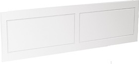 daVinci 1500mm modern bath side panel in white.