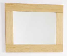 daVinci Maple bathroom mirror. Size 500x450mm.