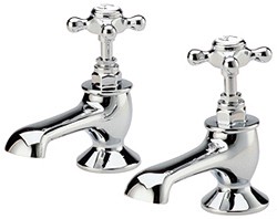 Hudson Reed Topaz Bath taps (Pair, Chrome)