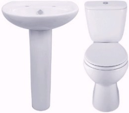 Shires 4 Piece Bathroom Suite + Seat