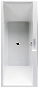 RAK Evolution Modern Acrylic Bath. 1750x750mm (Undrilled, White).