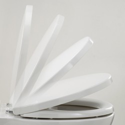 Shires Parisi Soft Close Toilet Seat (White).