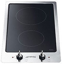 Smeg Ceramic Hobs Exclusive Studio Line Low Profile 2 Ring Hob. 310mm.