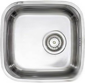Smeg Sinks 1.0 Bowl Stainless Steel Undermount Kitchen Sink. 450mm.