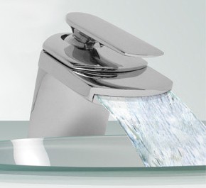 Specials Aqua 5 Waterfall Basin mixer tap + Free pop up waste.