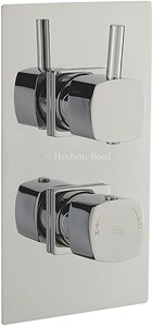 Hudson Reed Kia Twin concealed thermostatic shower valve