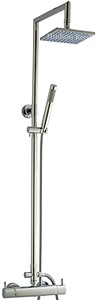 Hudson Reed Bar Shower Thermostatic Bar Shower Valve & Tiamo Riser Set.