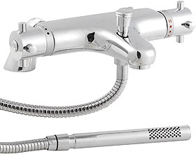 Thermostatic Minimalist Thermostatic Bath Shower Mixer Tap.