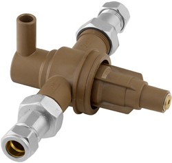 Thermostatic TMV3 Thermostatic Basin, Shower Blending Valve (15mm).