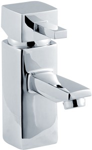 Ultra Muse Mono Basin Mixer Tap With Pop Up Waste (Chrome).