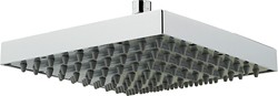Component Helix Square Shower Head (Chrome). 250x250mm.