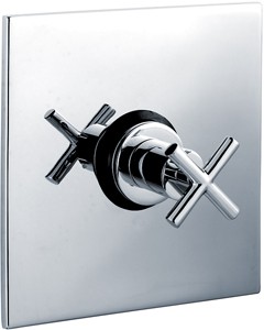 Ultra Helix 1/2" Concealed Thermostatic Sequential Shower Valve.