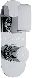 Hudson Reed Hero 3/4" Twin Thermostatic Shower Valve With Diverter.