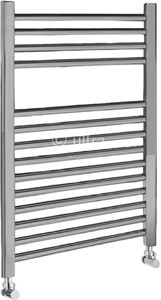 Ultra Radiators Straight Heated Towel Rail (Chrome). 500x700mm. 717 BTU.