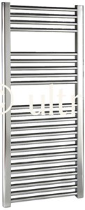 Ultra Radiators Straight Heated Towel Rail (Chrome). 500x1100mm. 1177 BTU.