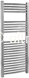 Ultra Radiators Curved Heated Towel Rail (Chrome). 500x1100mm. 1222 BTU.