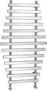 Hudson Reed Radiators Tate Radiator (Chrome). 700x1200mm. 1517 BTU.