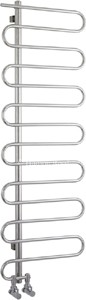 Hudson Reed Radiators Finesse Designer Radiator (Stainless Steel). 466x1310.