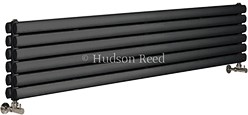 Hudson Reed Radiators Revive Radiator (Anthracite). 1500x354mm. 4708 BTU.