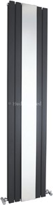Hudson Reed Radiators Sloane Mirror Radiator (Anthracite). 381x1800mm.