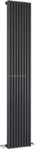 Hudson Reed Radiators Parallel Designer Radiator (Anthracite). 342x1800mm.