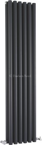 Hudson Reed Radiators Savy Double Radiator (Anthracite). 354x1500mm.