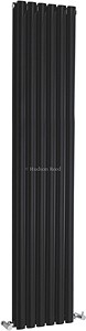 Hudson Reed Radiators Revive Radiator (Black). 354x1800mm. 5786 BTU.