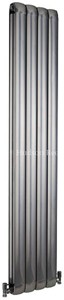 Hudson Reed Radiators Nirvana Designer Radiator (Silver). 335x1800mm.