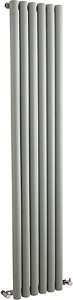 Hudson Reed Radiators Savy Radiator (Silver). 354x1800mm. 3333 BTU.