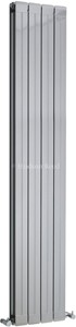 Hudson Reed Radiators Rapture Radiator (Silver). 318x1800mm. 5951 BTU.