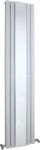 Hudson Reed Radiators Sloane Mirror Radiator (White). 381x1800mm.