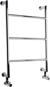 HR Series 101 heated towel rail (chrome). 505x630mm. 505 BTU