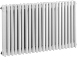 Ultra Colosseum 3 Column Radiator (White). 1011x600mm.