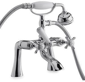 Ultra Beaumont 3/4" Bath Shower Mixer (Chrome)